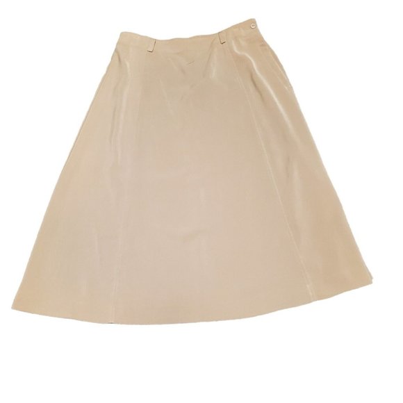 Appleseeds Women's Skirt 16P Green Midi Driftwood Polyester - Picture 1 of 7